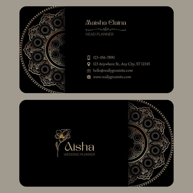 Business Card Design example