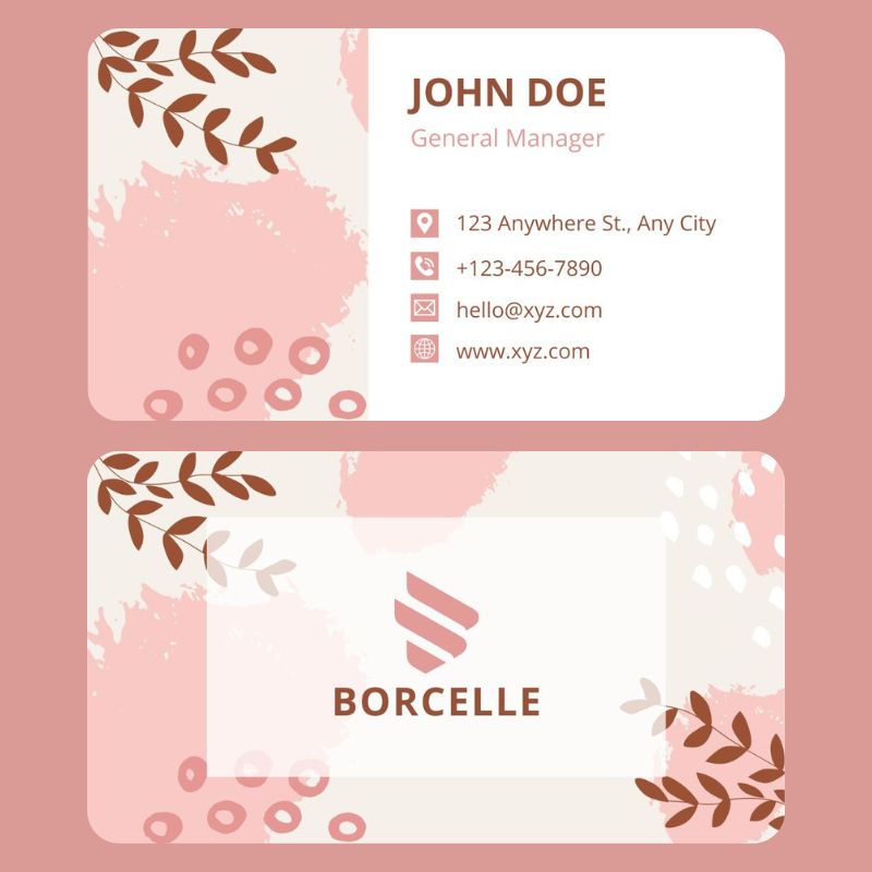 Business Card Design example