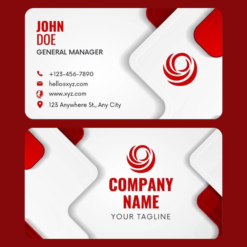 Business Card Design example