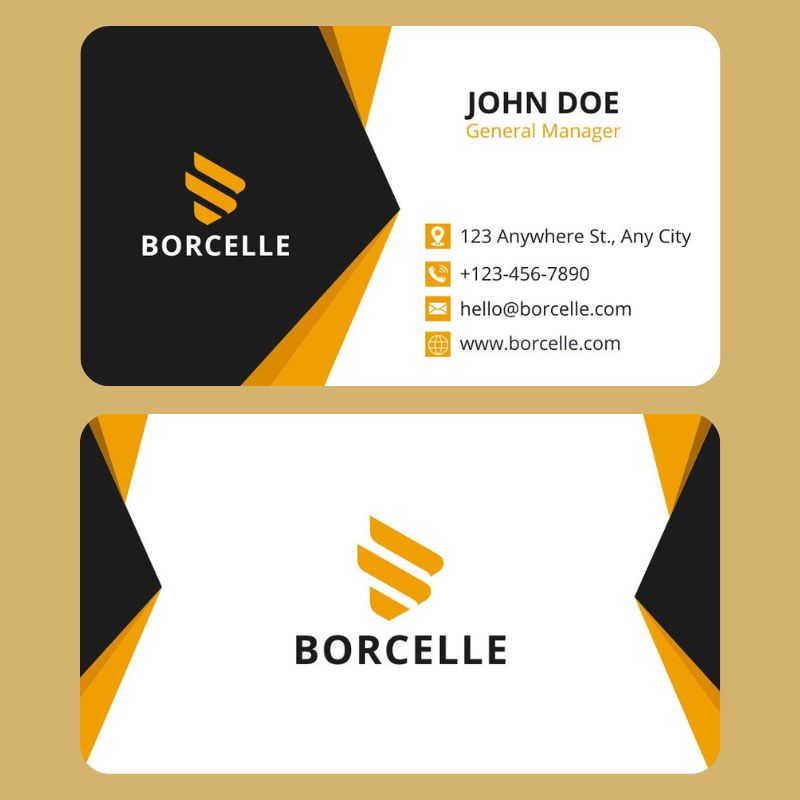 Business Card Design example