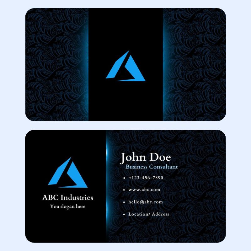 Business Card Design example