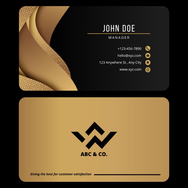 Business Card Design example