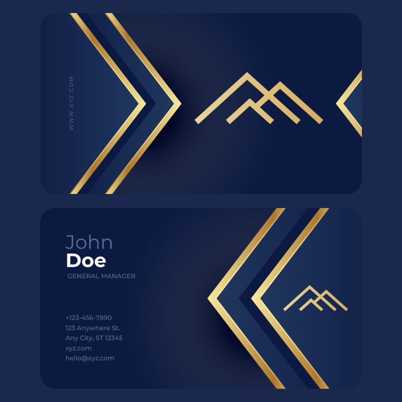 Business Card Design example