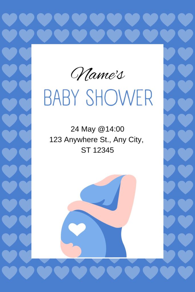 Baby shower Invitation Card Examples